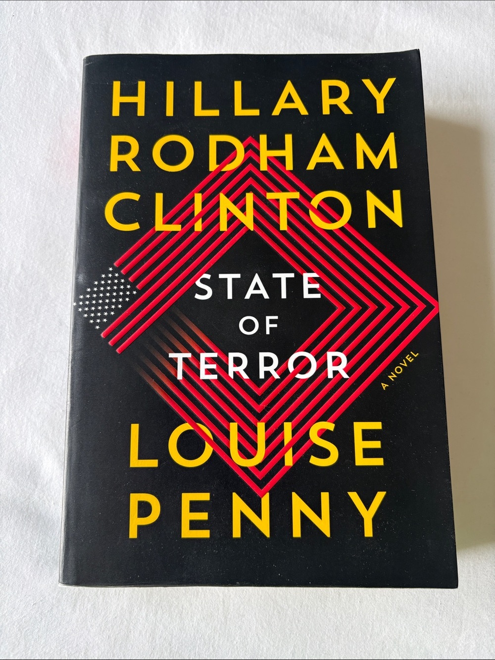 State of Terror by Hillary Rodham Clinton & Louise Penny - Black & Red Paperback
